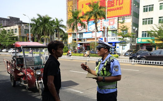 不文明交通行為曝光臺(tái) | 瓊海交警交通整治5天糾違3015起